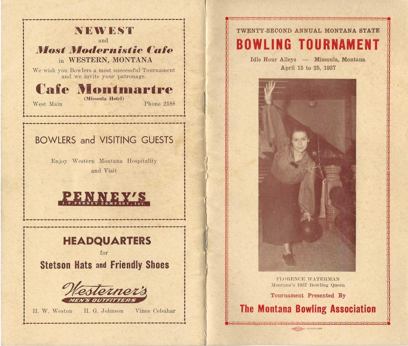 1937 Program Book