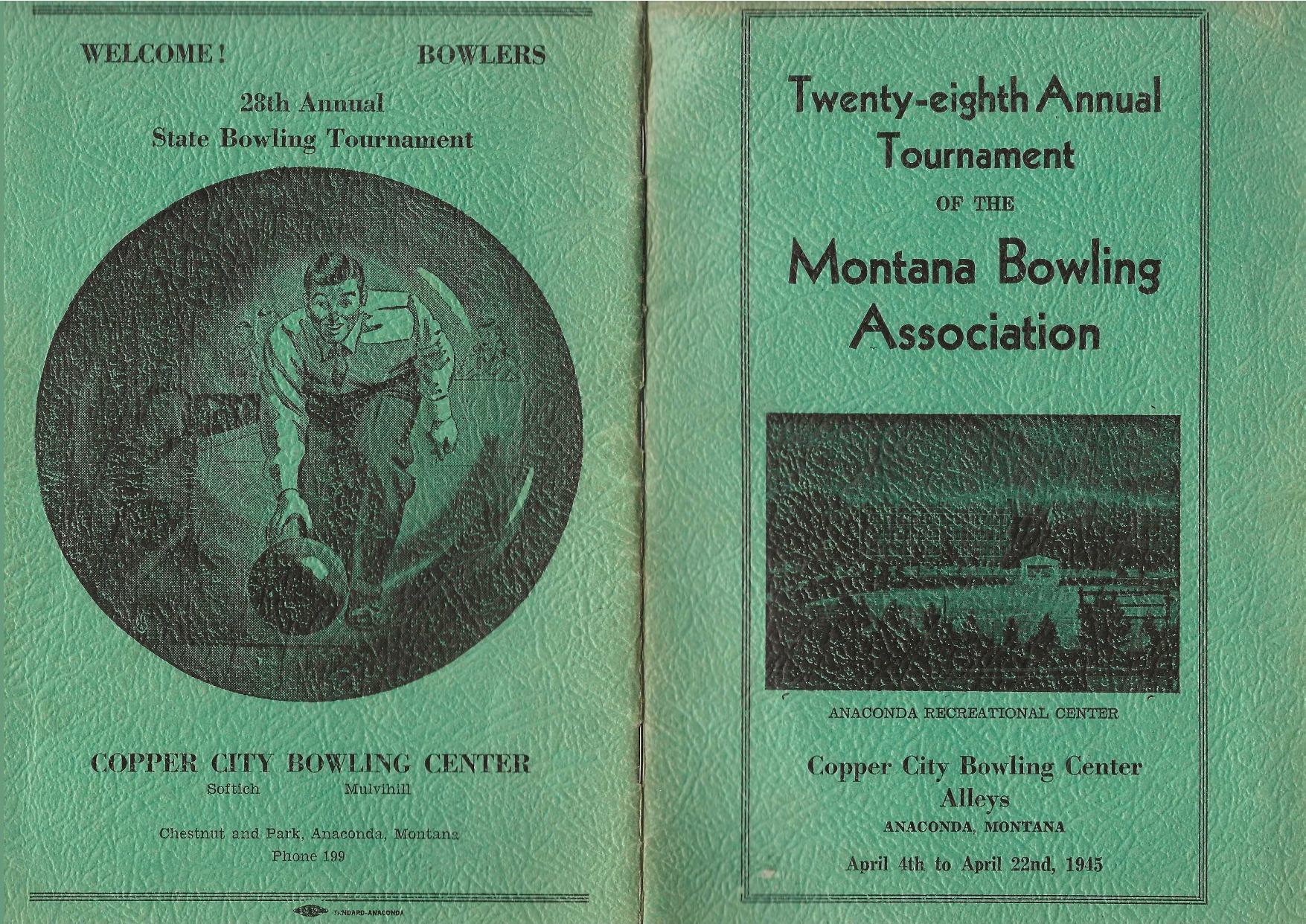 1945 Program Book