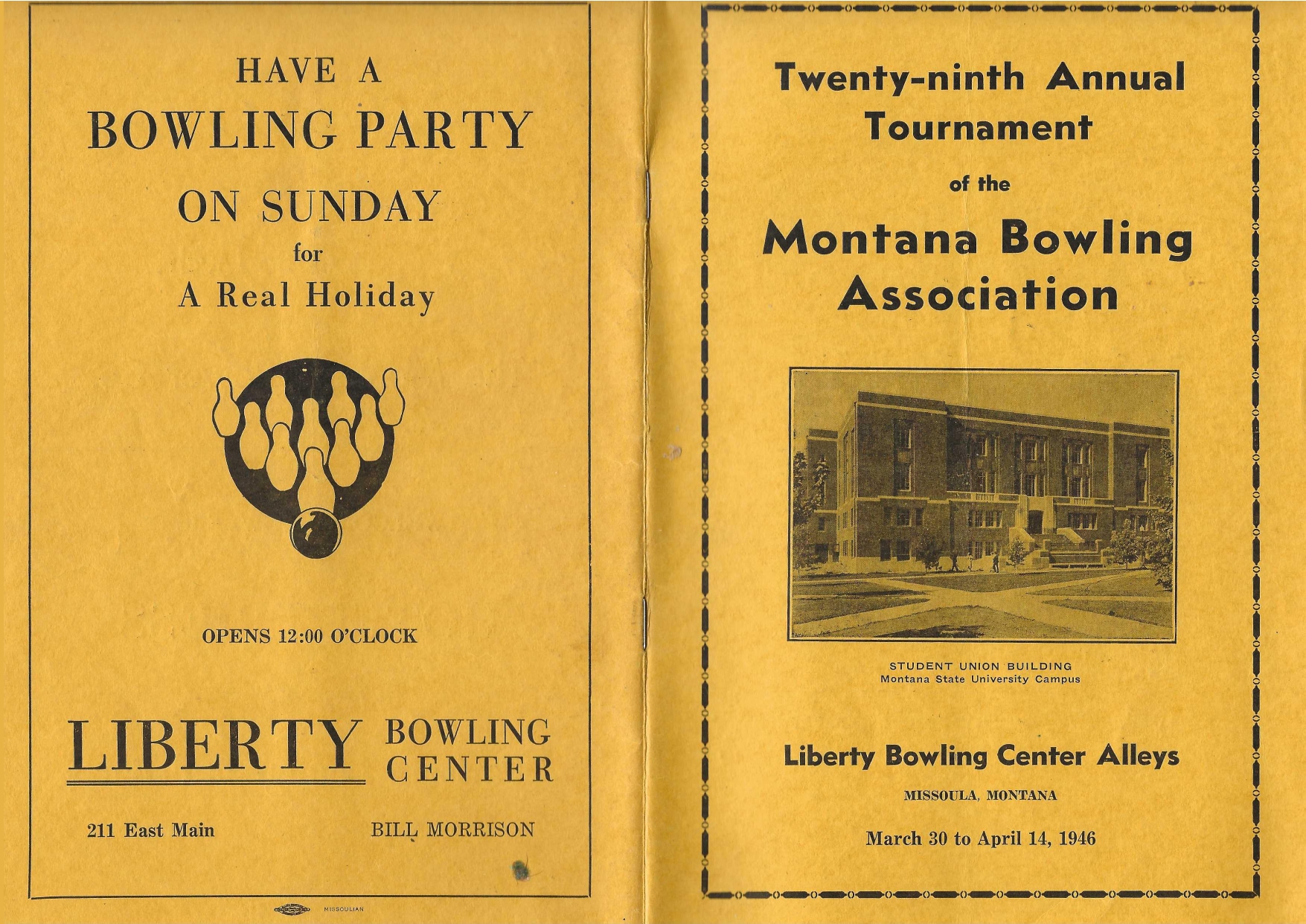 1946 Program Book