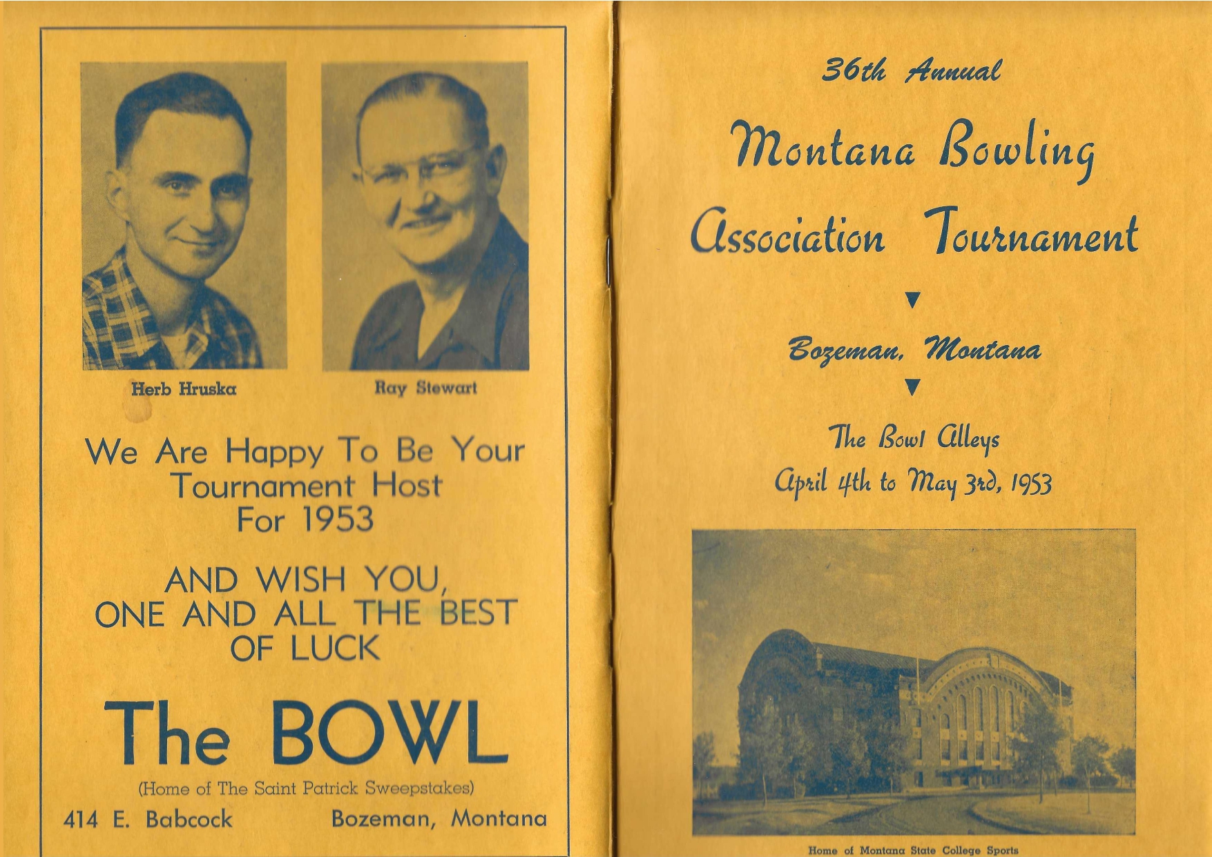 1953 Program Book