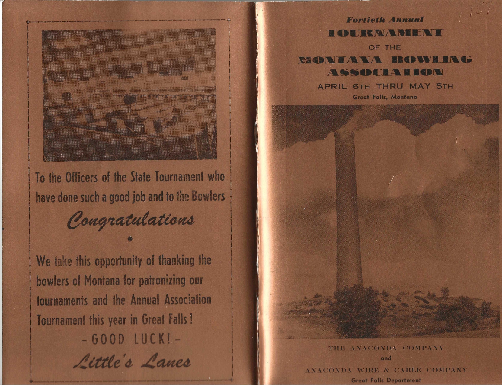 1957 Program Book