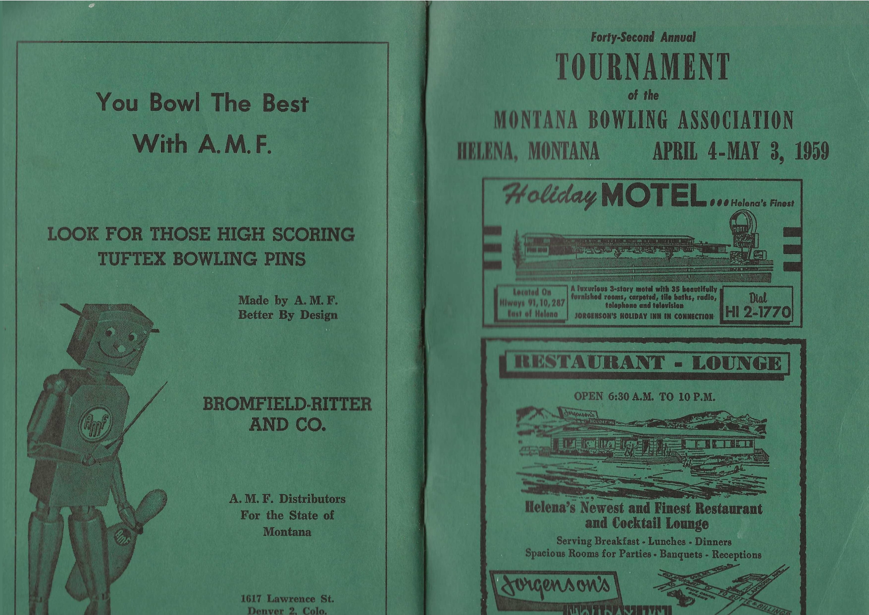1959 Program Book