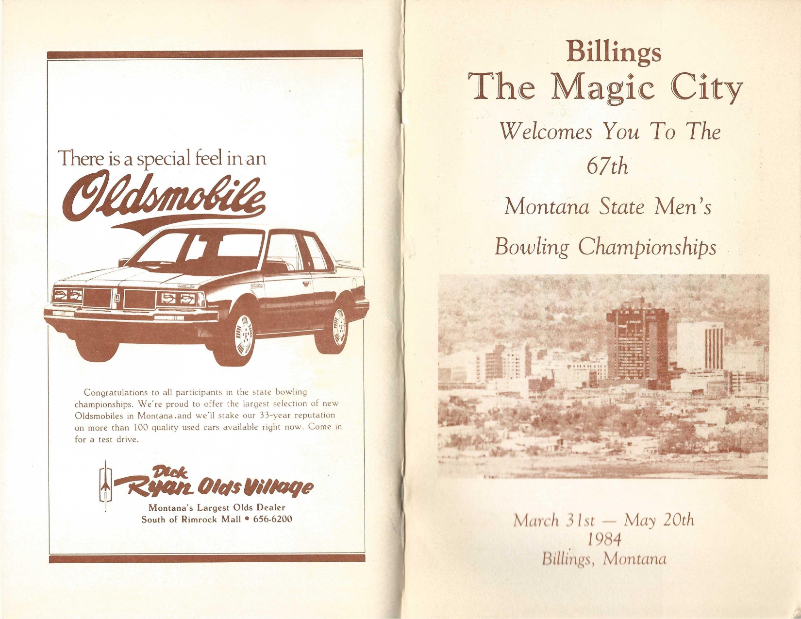 1984 Program Book