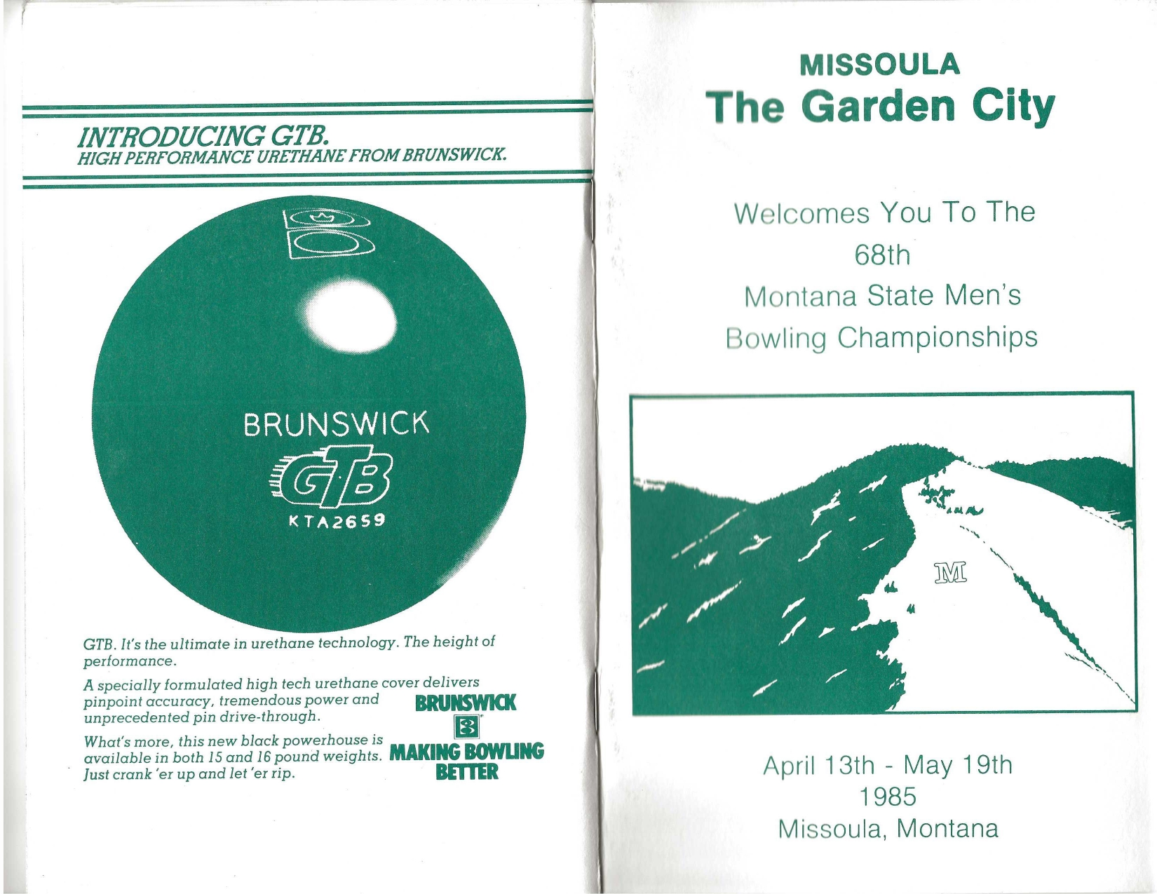 1985 Program Book